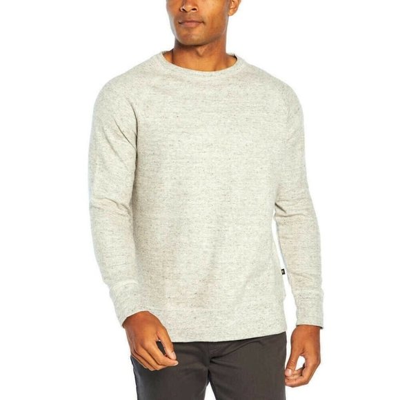Banana Republic Other - Banana Republic Men Waffle Crew Sweatshirt, Heather Grey Size L